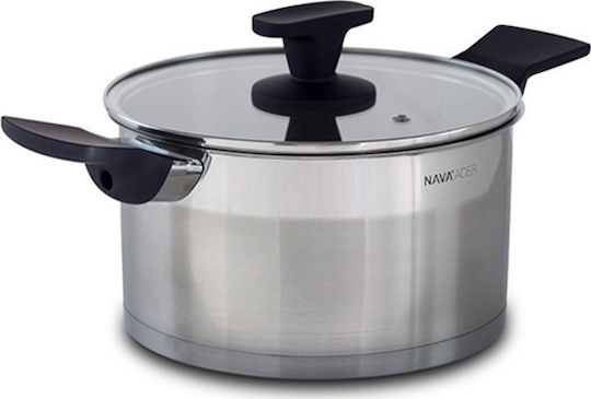 Nava Acer Deep Stainless Steel Pot 8lt / 26cm