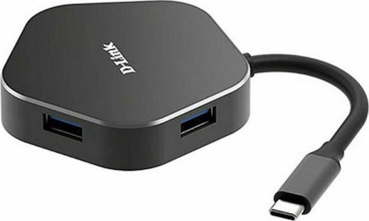 D-Link USB-C Docking Station with HDMI 4K PD Ethernet Black (DUB-M420)