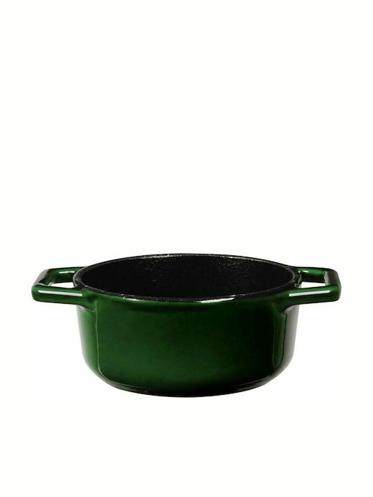 Berlinger Haus Emerald Collection Deep Pot made of Cast Iron 0.55lt / 12cm