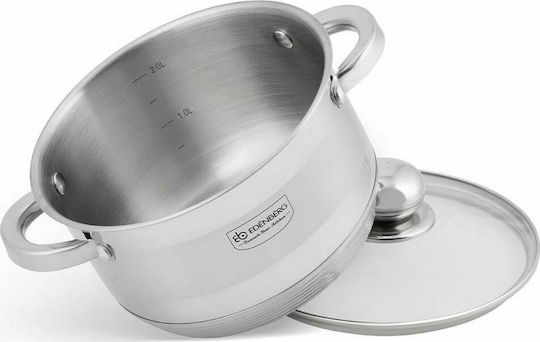 Edenberg Βαθιά Ανοξείδωτη Κατσαρόλα Ατμού 2.7lt / 18cm Edenberg Βαθιά Ανοξείδωτη Κατσαρόλα Ατμού 2.7lt / 18cm