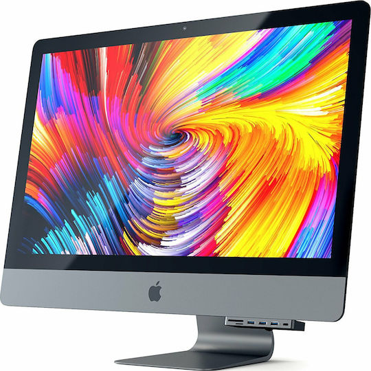 Satechi Hub 4 Θυρών USB 3.0 με σύνδεση USB-C Γκρι