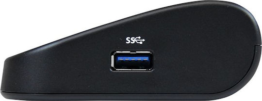 StarTech USB-A Докинг станция с HDMI Ethernet Черен (USB3SDOCKHDV)
