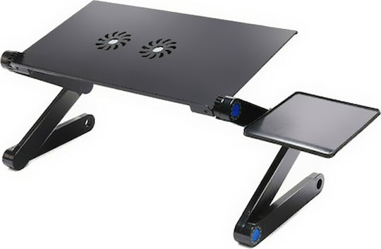 Smart Foldable T6 Τραπεζάκι για Laptop με 2 Ανεμιστήρες
