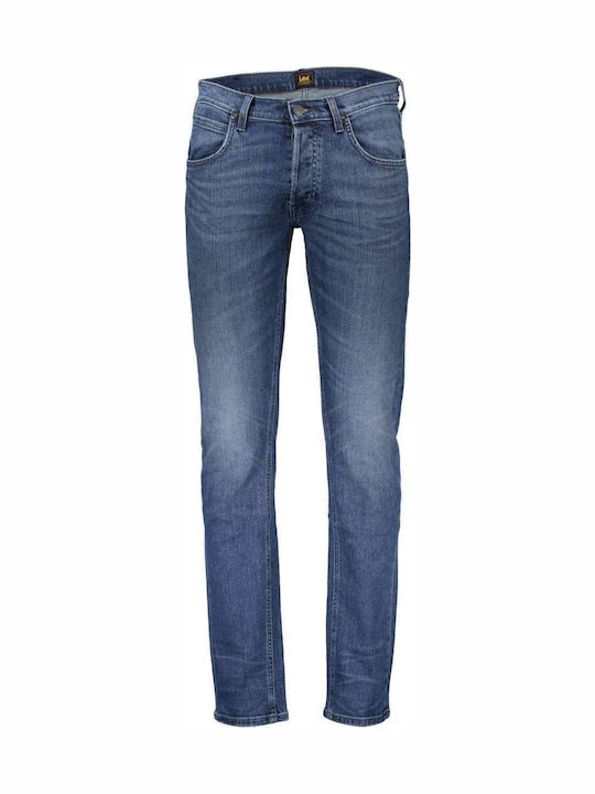 Daren Ανδρικό Παντελόνι Τζιν με Slim Straight Εφαρμογή Μπλε