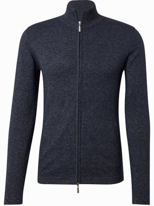 Herren Strickjacke Marineblau
