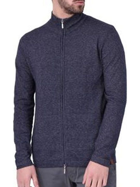 Herren Strickjacke Marineblau