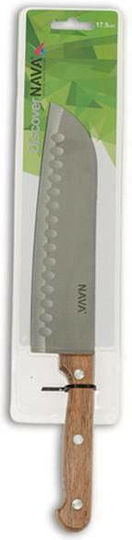 Nava Terrestrial Нож Santoku от Неръждаема Стомана 17см