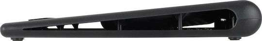 Rivacase Cooling Pad για Laptop έως 17.3" με 2 Ανεμιστήρες και Φωτισμό (5557)