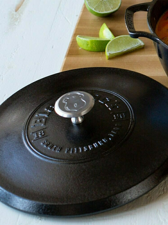 Lodge Blacklock Βαθιά Κατσαρόλα από Μαντέμι 5.5lt / 28cm