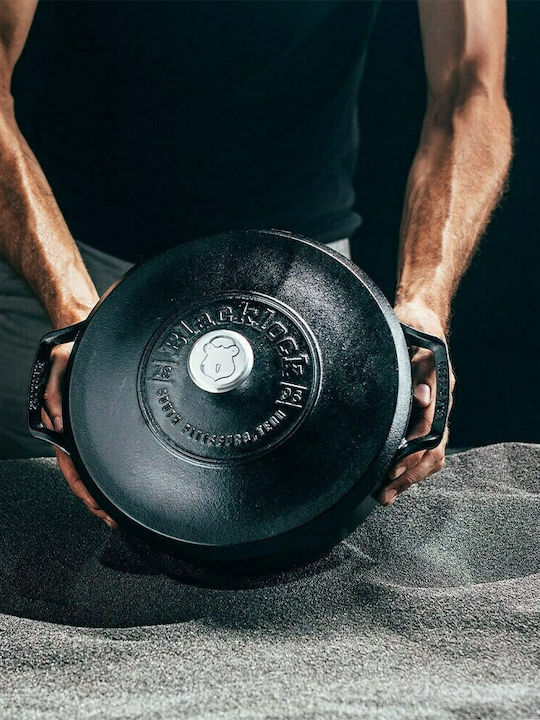 Lodge Blacklock Βαθιά Κατσαρόλα από Μαντέμι 5.5lt / 28cm