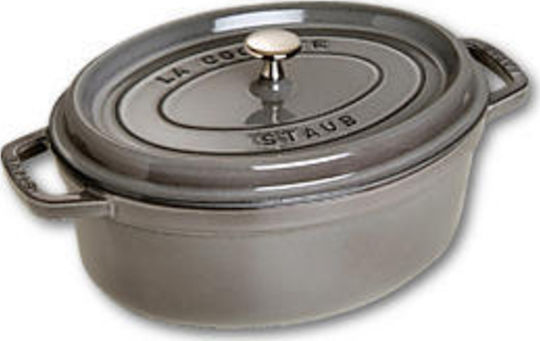 Staub Γάστρα Οβάλ Μαντεμένια 29x29cm 4.2lt