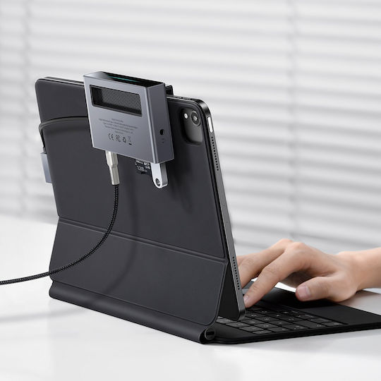 Baseus Magic USB-C Docking Station με HDMI 4K PD Γκρι