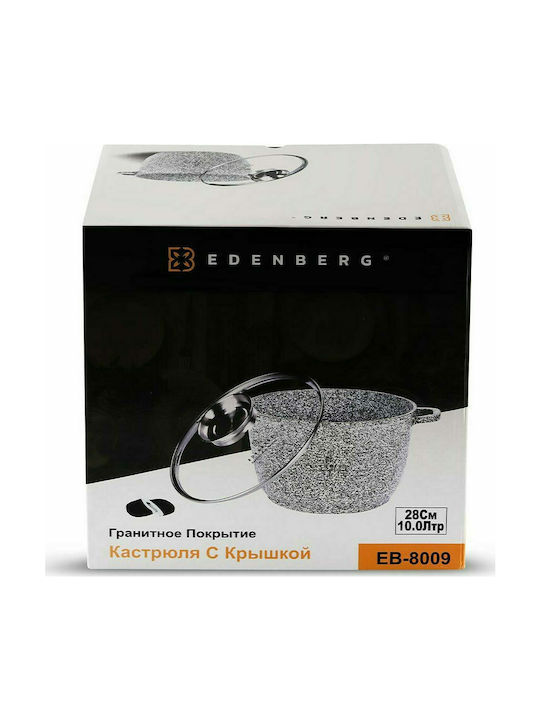 Edenberg Deep Pot made of Cast Aluminum 10.2lt / 28cm