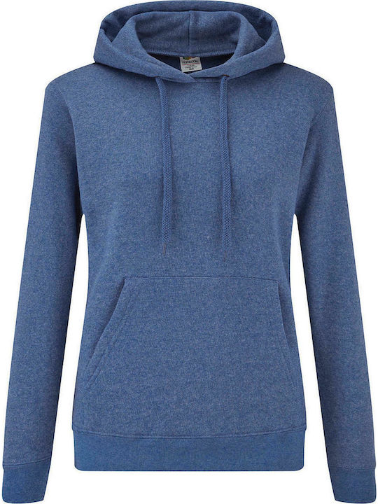 Fruit of the Loom Werbe-Hoodie Heather Royal