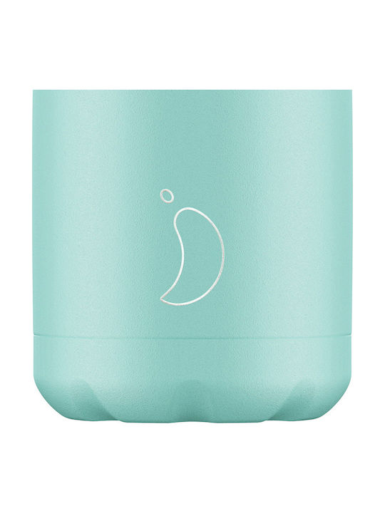 Chilly's Δοχείο Φαγητού Inox Θερμός Pastel Green 300ml