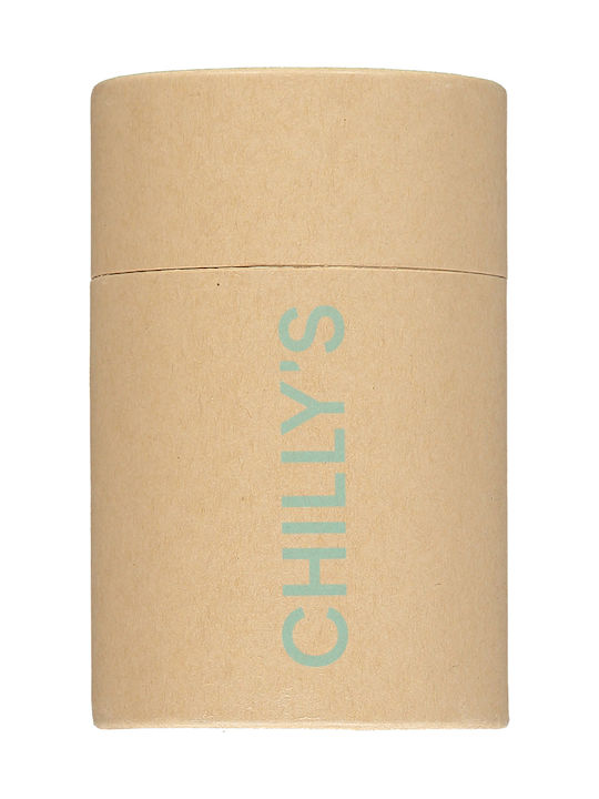 Chilly's Δοχείο Φαγητού Inox Θερμός Pastel Green 300ml