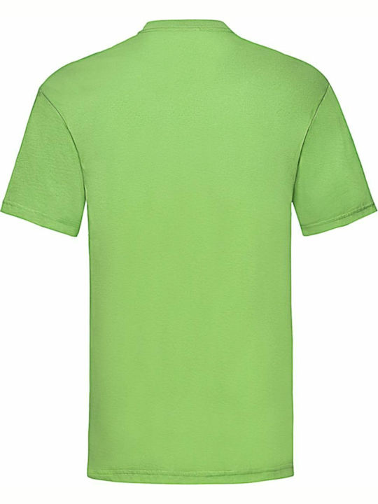 Fruit of the Loom Valueweight Τ Мъжко Рекламна тениска Къс ръкав Lime