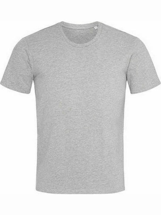 Stedman Clive Relaxed Ανδρικό Διαφημιστικό T-shirt Κοντομάνικο Grey Heather