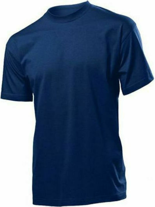 Stedman Classic-T Ανδρικό Διαφημιστικό T-shirt Κοντομάνικο Navy Blue