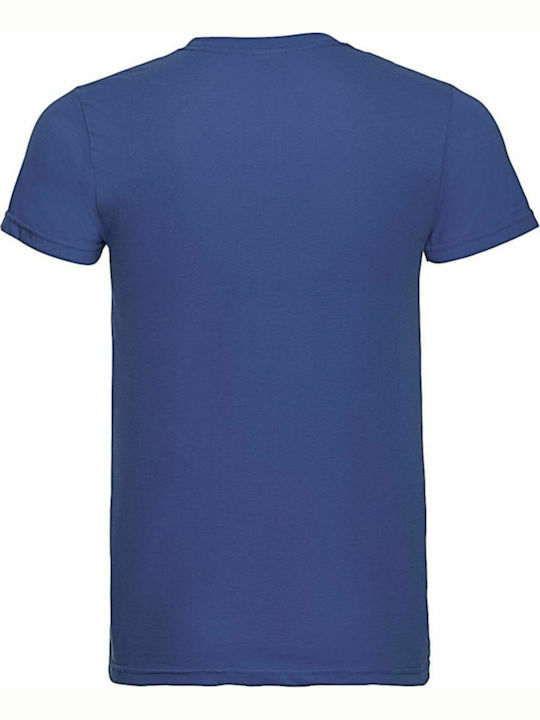 Russell Europe Men's Short Sleeve Promotional T-Shirt Bright Royal