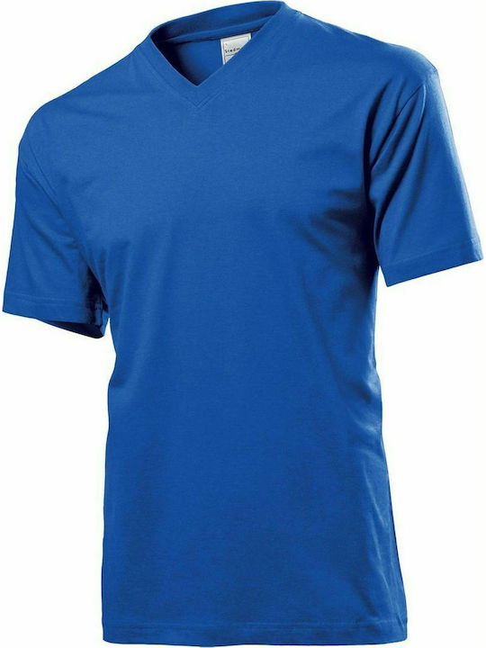 Stedman Classic-T Men's Short Sleeve Promotional T-Shirt Bright Royal