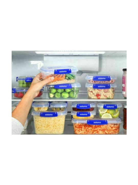 Sistema Klip It Plus Δοχείο Φαγητού Πλαστικό Μπλε 1lt