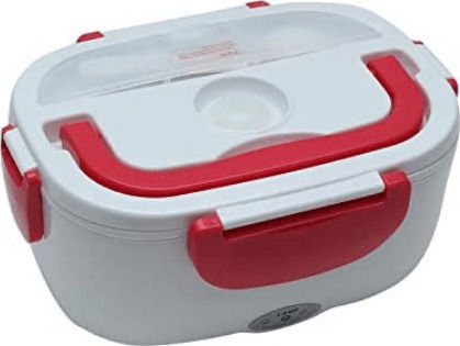 Lamp Elektrische Behälter Lunchbox Isolierte Lunchbox Kunststoff Red 650ml 1Stück