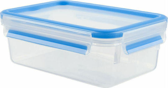 Tefal Microwave Plastic Lunch Box Clip & Close Blue 3700ml