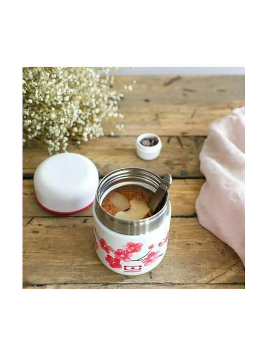 Monbento Graphic Δοχείο Φαγητού Inox Θερμός Ροζ 280ml