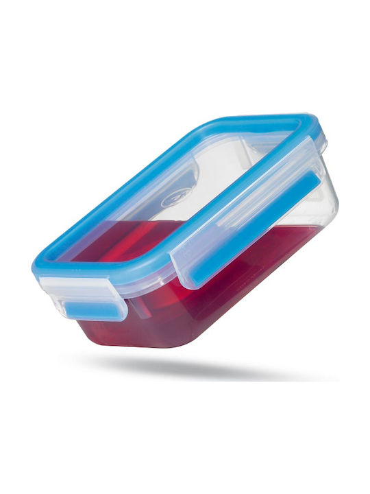 Emsa Clip & Close Cutie pentru Mâncare Plastic Albastru Potrivit pentru Cuptor cu Microunde 3buc