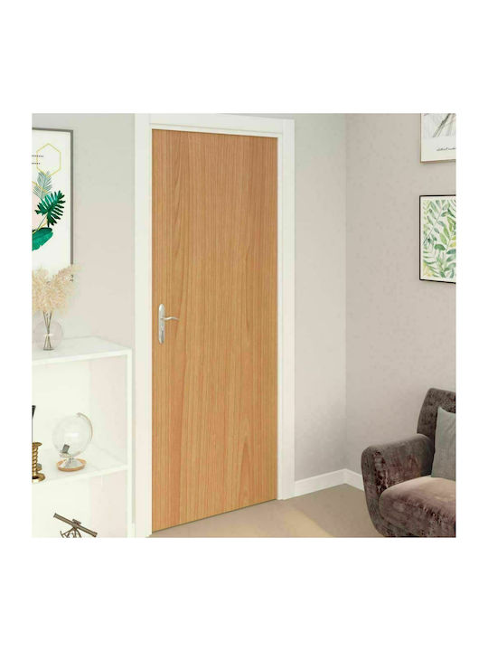 Decorative Sticker Door Japanese Oak 500x90cm vidaXL