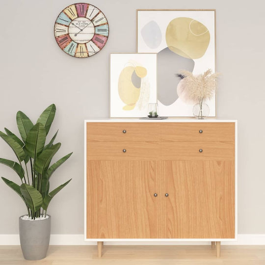 Autocolant Decorativ Ușa Stejar japonez 1buc 500x90buc vidaXL