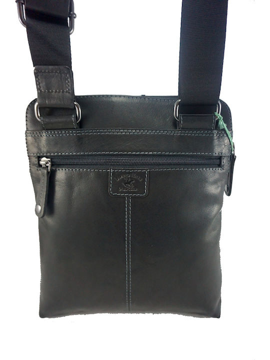 Leather Men's Bag Shoulder / Crossbody Black