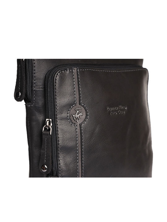 Leather Men's Bag Shoulder / Crossbody Black