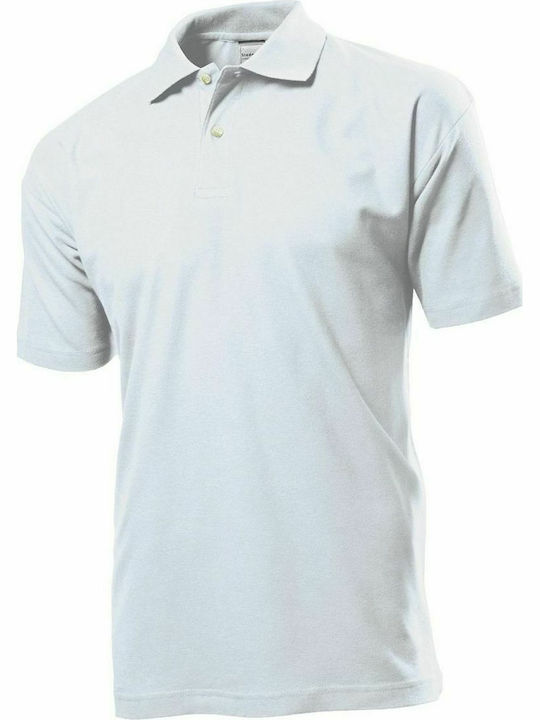 Stedman Men's Short Sleeve Promotional Blouse White ST3000-WHI