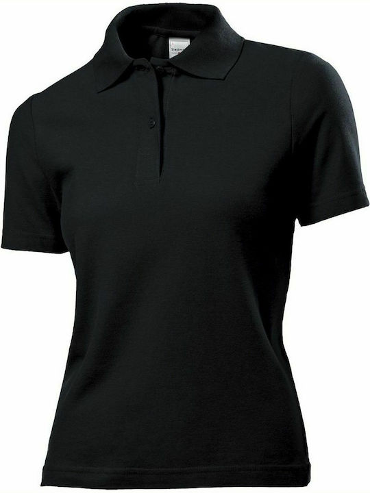 Stedman Women's Short Sleeve Promotional Blouse Black