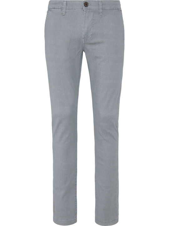 Charly Minimal Pantaloni Chino cu Croială Slim Gri