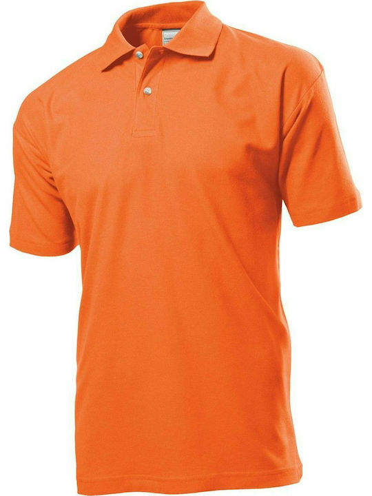 Stedman Men's Short Sleeve Promotional Blouse Orange