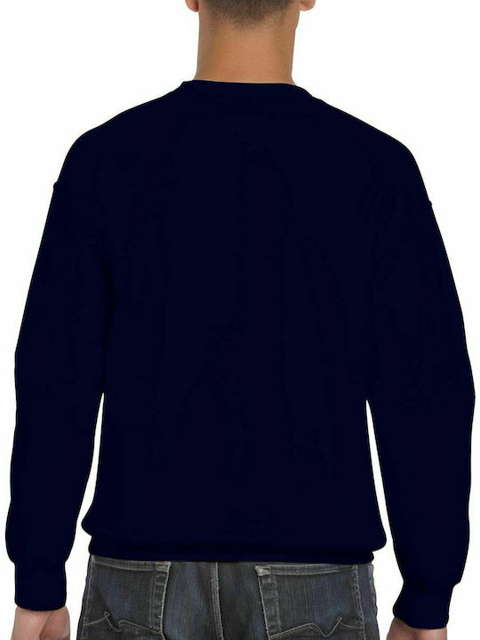 Gildan Men's Long Sleeve Promotional Sweatshirt Navy Blue