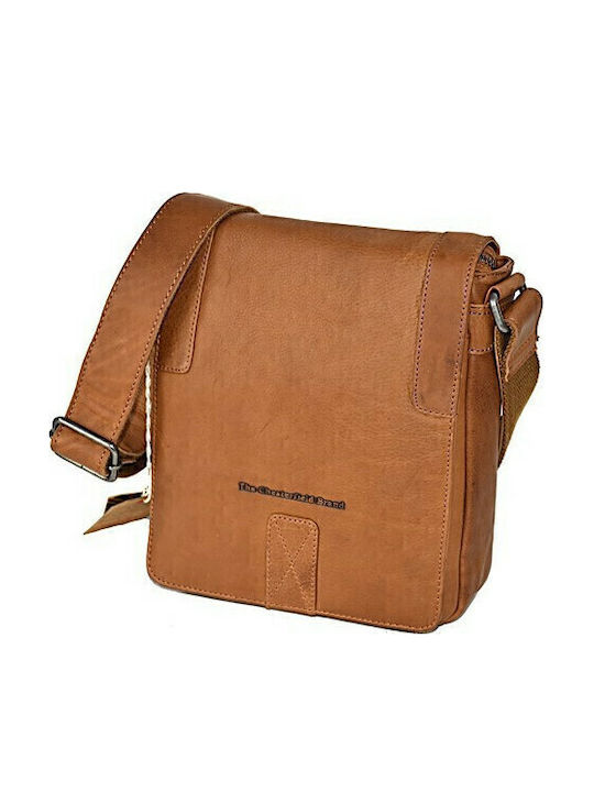 Leather Men's Bag Messenger Tabac Brown
