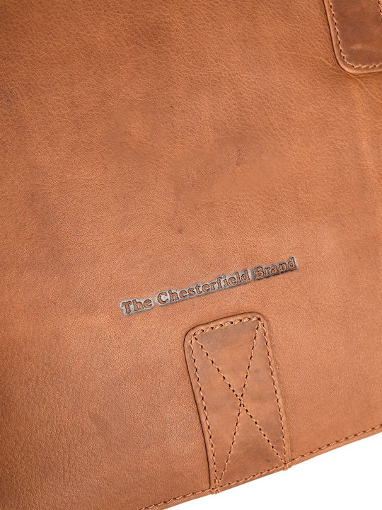 Leather Men's Bag Messenger Tabac Brown