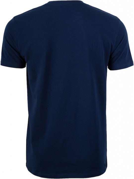 Bonatti Ruben Men's Short Sleeve Undershirt Navy Blue