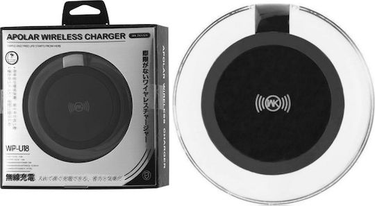 WK Wireless Charger (Qi Pad) 5W Blacks (WP-U18)