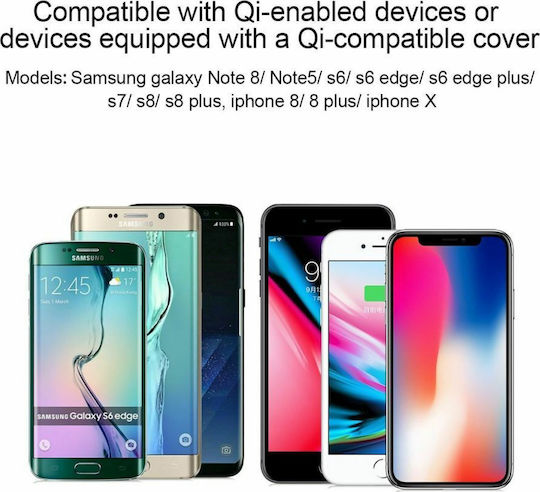 Baseus Kabelloses Ladegerät (Qi Pad) Weißs (Wireless Charging Pad)