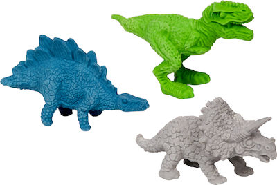 Die Spiegelburg Eraser Set for Pencil and Pen T Rex World 3pcs