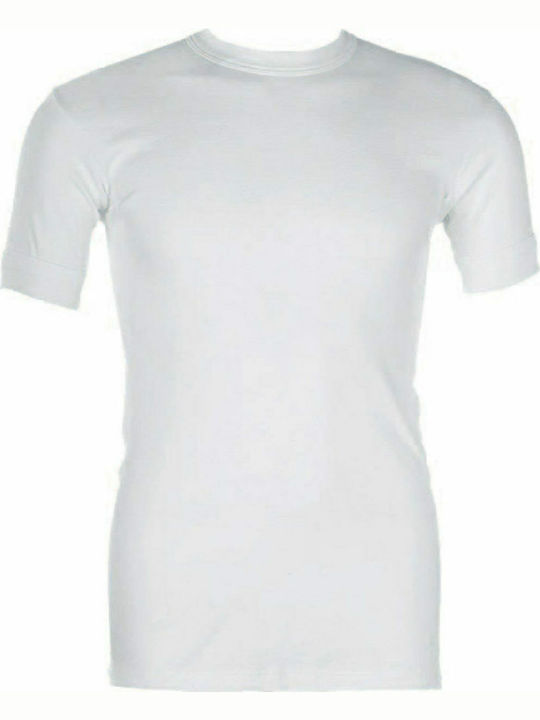 90-18200 Men's Short Sleeve Undershirt White