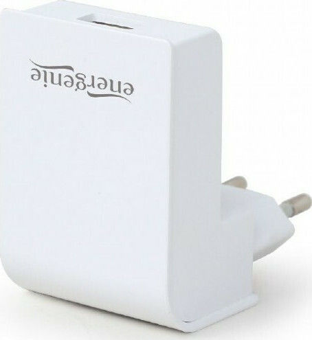 Energenie Wireless Charger With USB-A Port 10W White (EG-UC2A-02)