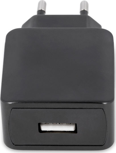 Maxlife Charger Without Cable with USB-A Port Blacks (MXTC-01)