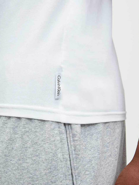Men's Short Sleeve Undershirts White 2Pack