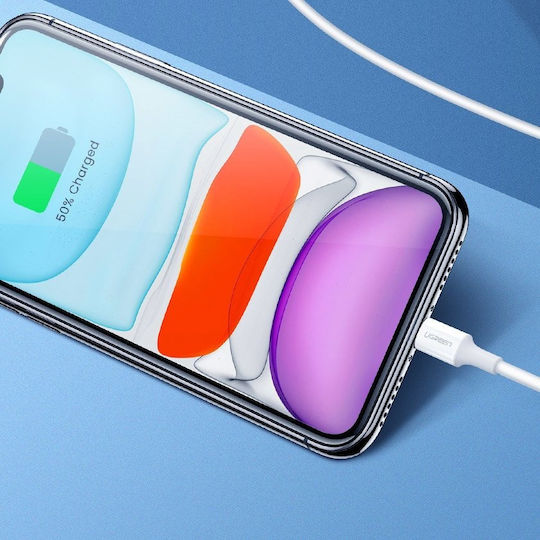 Ugreen Φορτιστής Χωρίς Καλώδιο με Θύρα USB-C 20W Power Delivery Λευκός (CD137)